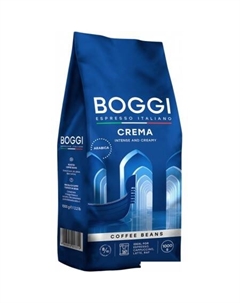 Кофе Crema зерновой 1 кг Boggi