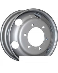 Штампованные диски M18DS32-1756 17.5x6.75" 6x245мм DIA 127мм ET 202мм Silver Asterro