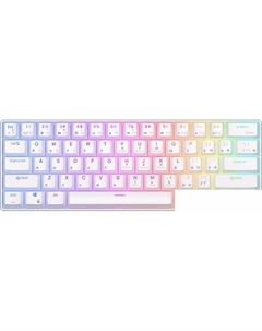 Клавиатура RK61 RGB (белый, RK Red) Royal kludge