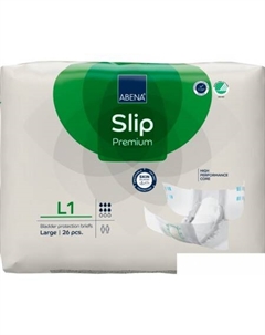 Подгузники для взрослых Slip L1 Premium (26 шт) Abena