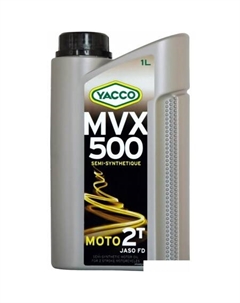 Моторное масло MVX 500 2T 2л Yacco