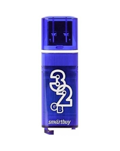 USB Flash Glossy Dark Blue 32GB [SB32GBGS-DB] Smartbuy