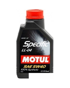 Моторное масло Specific LL-04 5W-40 1л Motul