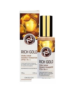 Тональный крем Rich Gold Double Wear Radiance Foundation SPF50+ PA+++ тон 21 Enough