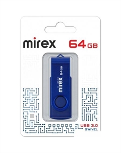 USB Flash Color Blade Swivel 3.0 64GB 13600-FM3BSL64 Mirex