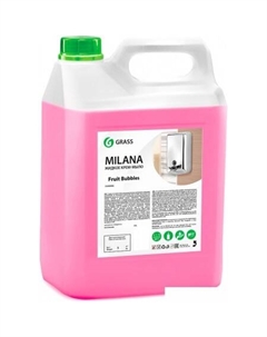 Крем-мыло жидкое увлажняющее Milana fruit bubbles 5 л Grass