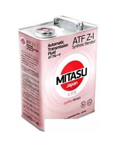 Трансмиссионное масло MJ-327 ATF Z-I Synthetic Blended 4л Mitasu