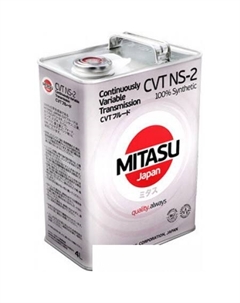 Трансмиссионное масло MJ-326 CVT NS-2 FLUID 100% Synthetic 4л Mitasu