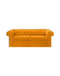 Диван chesterfield желтый 208x73x105 см Ogogo