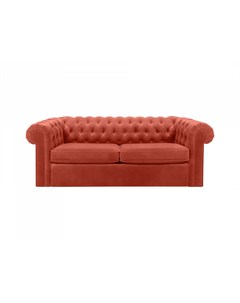 Диван chesterfield оранжевый 208x73x105 см Ogogo