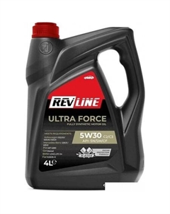 Моторное масло Ultra Force C2/C3 5W-30 4л Revline