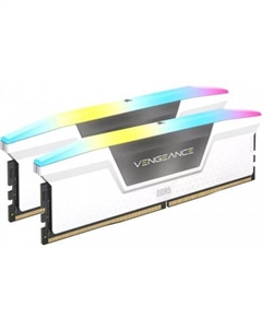 Оперативная память Vengeance RGB 2x16ГБ DDR5 6400 МГц CMH32GX5M2B6400C36W Corsair