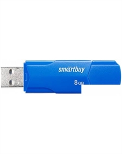 USB Flash Clue 8GB (синий) Smartbuy