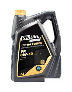 Моторное масло Ultra Force FR 0W-30 4л Revline