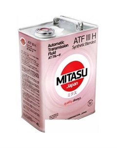 Трансмиссионное масло MJ-321 ATF III H Synthetic Blended 4л Mitasu