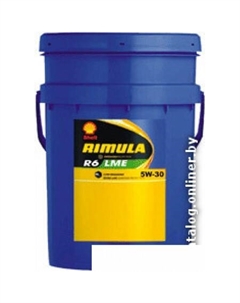 Моторное масло Rimula R6 LME 5W-30 20л Shell