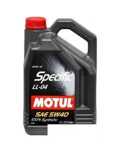 Моторное масло Specific LL-04 5W40 5л Motul