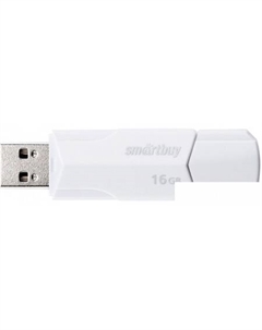 USB Flash Clue 16GB (белый) Smartbuy