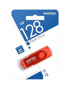 USB Flash Twist 3.0 128GB (красный) Smartbuy