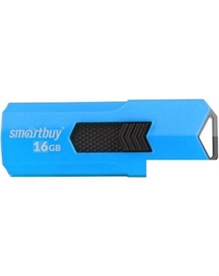 USB Flash Stream 16GB (синий) Smartbuy