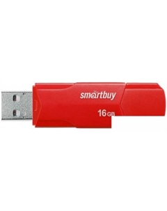 USB Flash Clue 16GB (красный) Smartbuy