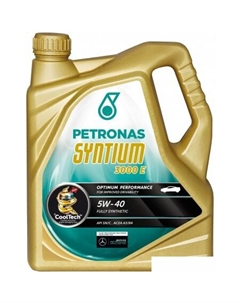 Моторное масло Syntium 3000 E 5W-40 5л Petronas