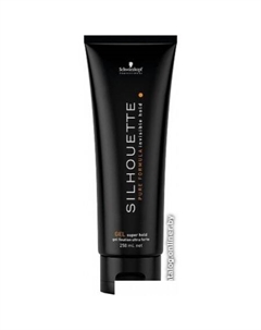 Гель Silhouette сверхсильной фиксации Super Hold 250 мл Schwarzkopf professional