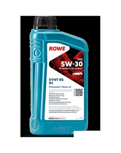 Моторное масло Hightec Synt RS D1 5W-30 1л Rowe