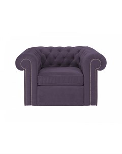 Кресло chesterfield фиолетовый 115x73x105 см Ogogo
