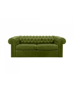 Диван chesterfield зеленый 208x73x105 см Ogogo