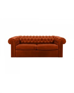 Диван chesterfield коричневый 208x73x105 см Ogogo