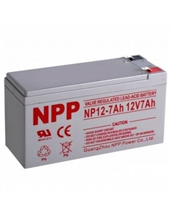 Аккумулятор для ИБП NP12-7Ah (F2) Npp