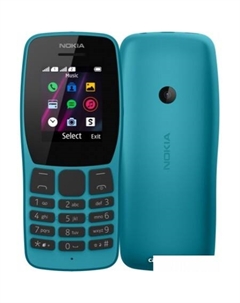 Мобильный телефон Nokia 110 (2019) (голубой)