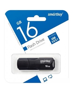 USB Flash Clue 3.0 16GB (черный) Smartbuy