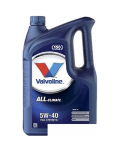 Моторное масло All-Climate (Diesel) C3 5W-40 5л Valvoline