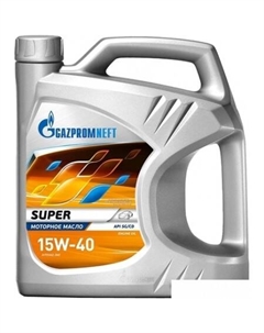 Моторное масло Super 15W-40 5л Gazpromneft