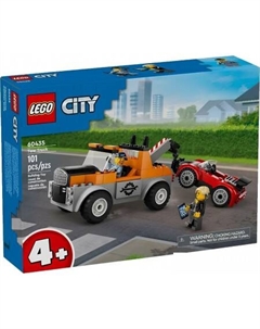 Конструктор City 60435 Эвакуатор и спортивный автомобиль Lego