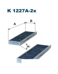 Салонный фильтр K1227A2x Filtron