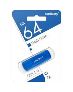 USB Flash Scout 64GB (синий) Smartbuy