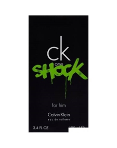 Туалетная вода Ck One Shock For Him EdT (100 мл) Calvin klein