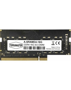 Оперативная память 16ГБ DDR4 SODIMM 2666 МГц A-SRAMD4-16G Terramaster