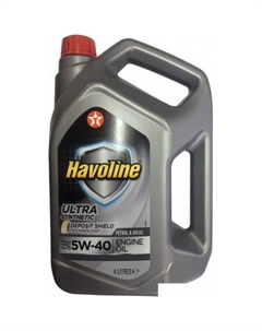 Моторное масло Havoline Ultra 5W-40 4л Texaco