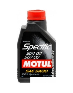 Моторное масло Specific VW 504.00/507.00 5W30 1л Motul