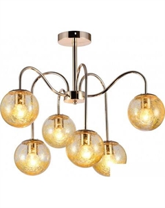 Люстра средней высоты Blossom 1118/6PL E27*60W Gold Escada