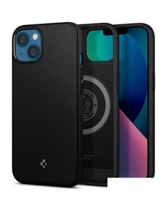 Чехол для телефона Mag Armor (MagFit) для iPhone 13 ACS03546 (черный) Spigen