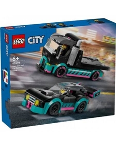 Конструктор City 60406 Гоночный автомобиль и грузовик-автовоз Lego