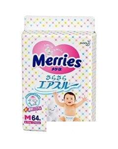 Подгузники M (64 шт) Merries