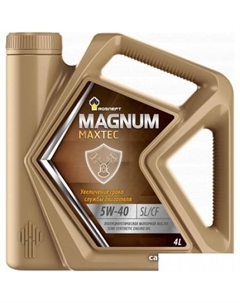 Моторное масло Magnum Maxtec 5W-40 4л Роснефть