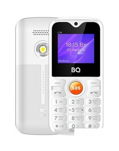 Кнопочный телефон BQ BQ-1853 Life (белый) Bq