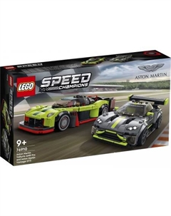 Конструктор Speed Champions 76910 Aston Martin Valkyrie AMR Pro+Vantage GT3 Lego